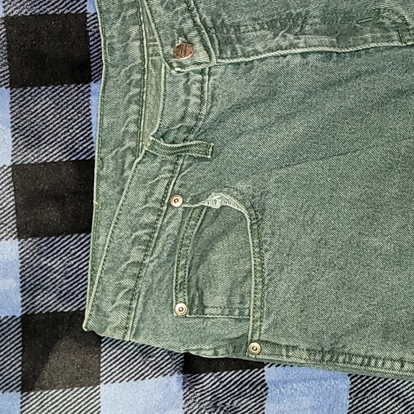 Vintage. Made in USA. Lands' End Square Rigger Jeans. Waist 37 inseem 28 - Picture 7 of 16